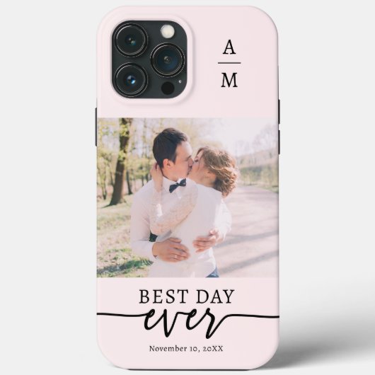 ピンクの写真入りスマホケース Case-Mate iPhoneケース (裏面)