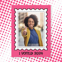 ピンクの写真郵便切手の女性の権利選挙