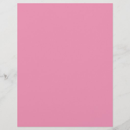 ピンクの冬のウェディングメニューに白いスノーフレーク (裏面)