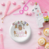 ピンクの冬のオネダーランドクリスマス ペーパーボウル (パーティー)