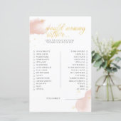 ピンクの冬の赤ん坊シャワーのゲームはママにむしろ (スタンド正面)