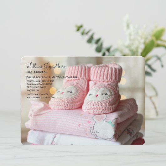 ピンクの利得の一口は招待状を見、 招待状 (スタンド正面)