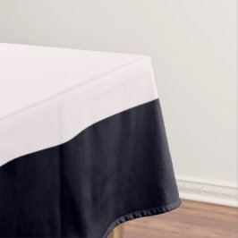 ピンクの制服のストライプ テーブルクロス