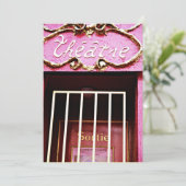 ピンクの劇場招待状 〜 EZ2 カスタマイズシアタープレイ 招待状 (スタンド正面)