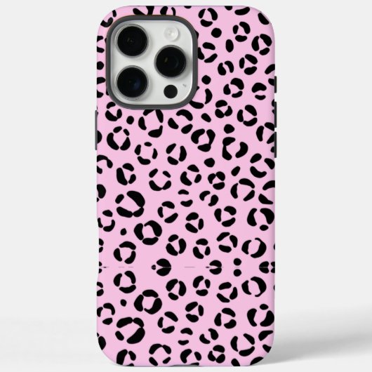 ピンクの動物柄が可愛い Case-Mate iPhoneケース (裏面)