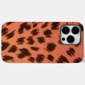 ピンクの動物柄 Case-Mate iPhoneケース (裏面 (横))