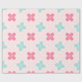 ピンクの包帯メディカル ラッピングペーパー (フラット)