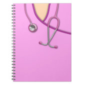 ピンクの医学はごしごし洗います ノートブック (正面)