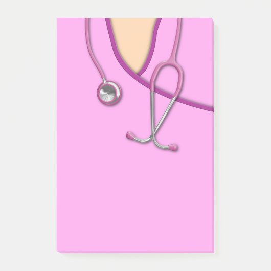 ピンクの医学はごしごし洗います ポストイット (正面)