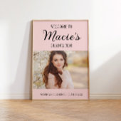 ピンクの卒業パーティーの写真 ポスター