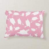 ピンクの卒業式アクセント枕 アクセントクッション (裏面)