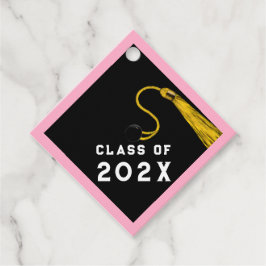 ピンクの卒業 フェイバータグ