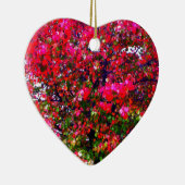 ピンクの印象派紅葉の木 セラミックオーナメント (右)