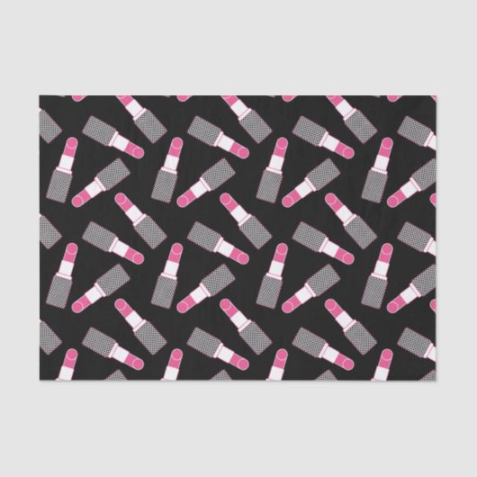 ピンクの口紅 薄葉紙 (正面)