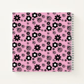 ピンクの可愛いサソリの幼児 ノートブック (裏面)