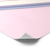 ピンクの可愛いポスター ポスター (角)