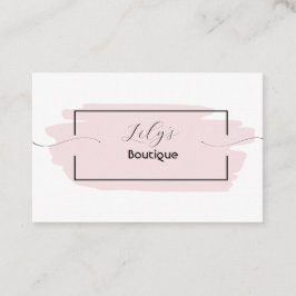 ピンクの名刺 名刺