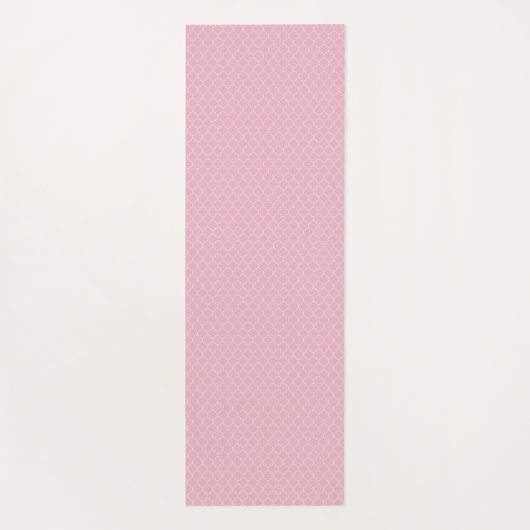 ピンクの名前 ヨガマット (裏面)