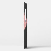 ピンクの唇のキス、バレンタインのパターン。 Case-Mate iPhoneケース (裏面 / 左)