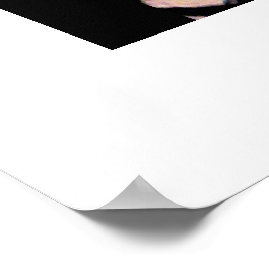 ピンクの唇 ポスター (角)