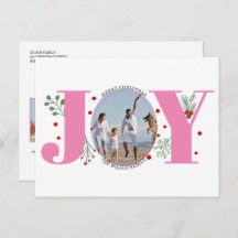 ピンクの喜びと果実クリスマスの休日の写真