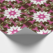 ピンクの喜び… ラッピングペーパー (角)