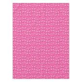 ピンクの国のパライリー模様のテーブルクロス テーブルクロス (正面)