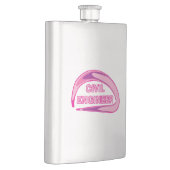 ピンクの土木技師 フラスク (右)