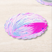 ピンクの地平線 ペーパーコースター (アングル)