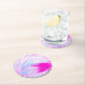 ピンクの地平線 ペーパーコースター (インサイチュ)