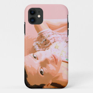 ピンクの場合の女の子 iPhone 11 ケース