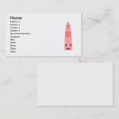 ピンクの塔 名刺 (正面/裏面)