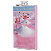 ピンクの塩湖 フラスク (左)