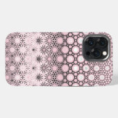 ピンクの変身デザイン iPhoneケース (裏面横)