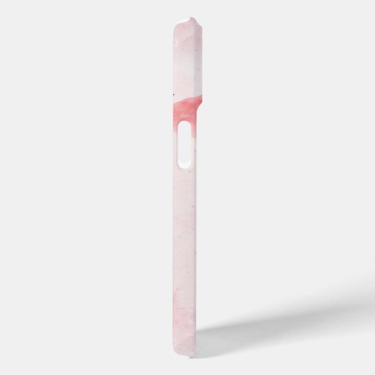 ピンクの夏のムルベリーパピエマシェ美しい Case-Mate iPhoneケース (裏面 / 右)