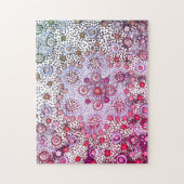 ピンクの夏の実 ジグソーパズル (縦)