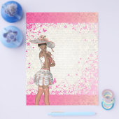 ピンクの夏の少女 チラシ (シングル)