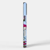 ピンクの夏の牧草地写真 Case-Mate iPhoneケース (裏面 / 右)