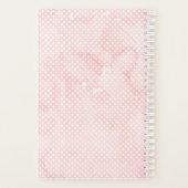 ピンクの多肉植物テラリウム プランナー手帳 (裏面)