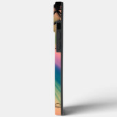 ピンクの夜明けの蝶の庭 Case-Mate iPhoneケース (裏面 / 左)