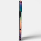 ピンクの夜明けの蝶の庭 Case-Mate iPhoneケース (裏面 / 右)