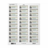 ピンクの夢のようなおとぎ話の城のストーリーブックウェディング ラベル (フルシート)