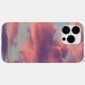 ピンクの夢のような美しい夕日の雲 Case-Mate iPhoneケース (裏面 (横))