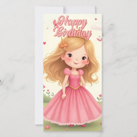 ピンクの夢の中でお姫様の誕生日 (正面)