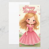 ピンクの夢の中でお姫様の誕生日 (正面/裏面)