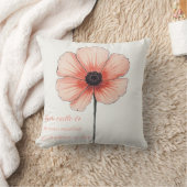 ピンクの夢は春風に揺れる クッション (ブランケット)