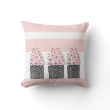 ピンクの夢をかわいい植木鉢