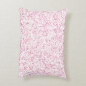 ピンクの夢ガーリー大理石枕アクセント枕 アクセントクッション (裏面(縦))