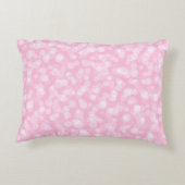 ピンクの夢ガーリー枕アクセント枕 アクセントクッション (裏面)