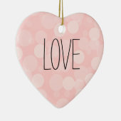 ピンクの夢 セラミックオーナメント (右)